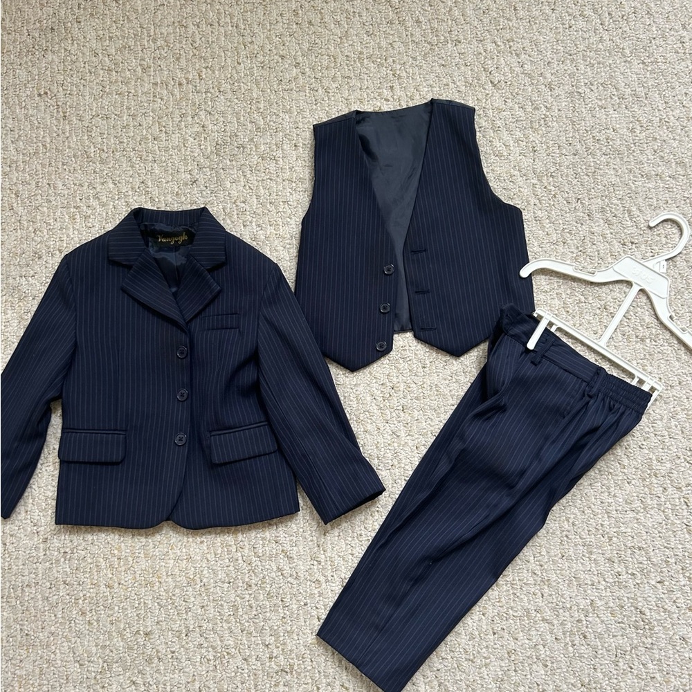 boys suit, vest and pants set